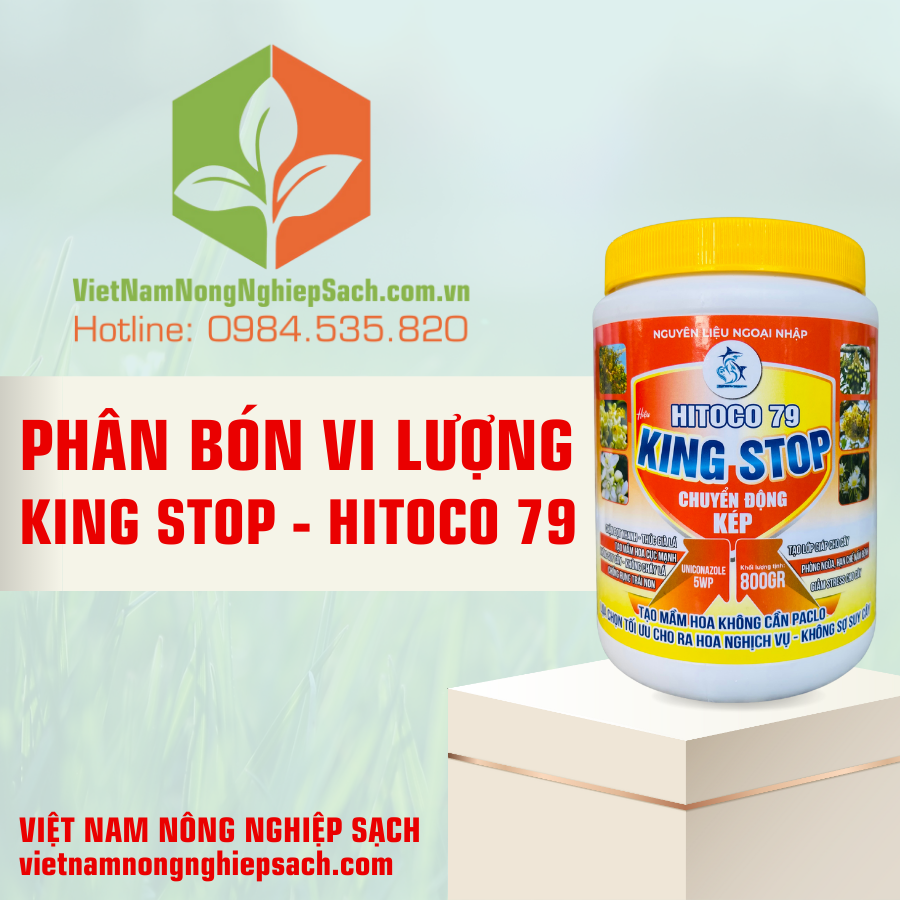 PHÂN BÓN VI LƯỢNG KING STOP - HITOCO 79